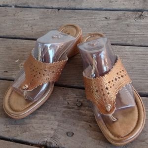 Spring Step Leather Sandals